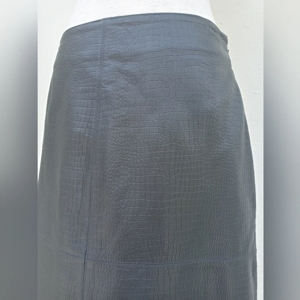Style & Co. Collection‎ Genuine Leather Skirt